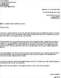 Exemple d'un modèle de candidature pour s'inscrire à la formation au brevet professionnel de la jeunesse, de l'education populaire et du sport (bpjeps) Exemple Lettre De Motivation Animateur Staffsocial