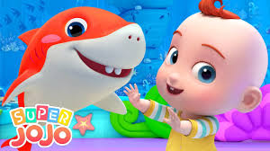 Baby Shark Doo Doo Daddy Shark Super Jojo Nursery Rhymes Kids Songs Youtube