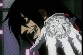 Main character is a guy with white hair and an infected (?) eye, but his eye can actually become a normal eye. Why So Many Anime Use Star Of David As Magical Star Anime