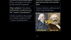 Laissez Faire Capitalism And Socialism Youtube