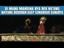 Cepot Nagarayu Arimbi Wayang Bodoran Asep Sunandar Youtube