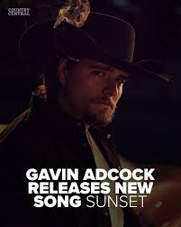Gavin Adcock releases new song “Sunset.”