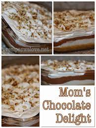 Mom S Chocolate Delight Chocolate Delight Chocolate Pudding Desserts Favorite Desserts