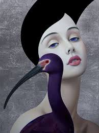 Purple Bird (2019) By : Slava Fokk Oil