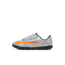 Nike Jr Mercurial Vapor 13 Club Cr7 Safari Tf Fussballschuh Fur Kunstrasen Fur Kleinkinder Jungere Kinder Weiss Sport 1a