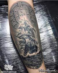By Ben Kaye Tatouage Portugais Tatouage Pirate Tatouage Manchette