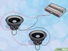 Focal 27v2 (10) dual voice coil 4 ohms each coil. 3 Ways To Bridge Subwoofers Wikihow
