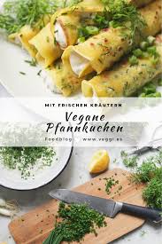 Vegane Krauterpfannkuchen Veggies Vegan Rezept Vegane Pfannkuchen Rezepte Pfannkuchen