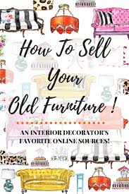 How To Sell Your Used Furniture Things To Sell Selling Furniture Decorating On A Budget