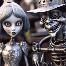 And steel looks like tin humorous …" — image created in Shedevrum