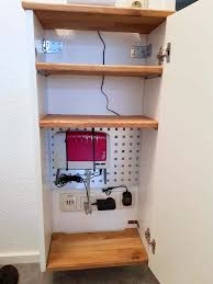 It Sideboard Keep The Wifi Router Out Of Sight Ikea Hackers Wifi Router Hide Router Router