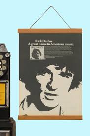 Rick Danko "Rick Danko" Original Promo Ad, Mounted w/Magnetic Frame!