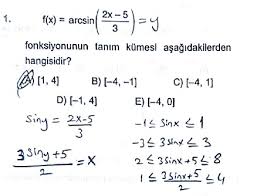 Ucrenk 11 Sinif Trigonometri Test 27 Cozumleri Matematik Kitap Cozumleri Matematik Kalesi