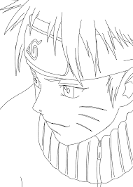 Naruto Face Anime Coloring Pages For Kids Printable Free Naruto Drawings Coloring Pages For Kids Coloring Pages