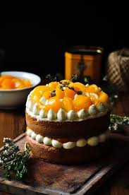 Olive Oil Cake Apricots Compote Thyme And Bergamot Mascarpone Cream Gateau A L Huile D Olive Compotee D Abricots Creme De Mascarpone Thym Et Bergamote Compote Recipe Dessert Recipes Easy Apricot Cake