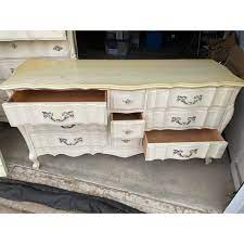 Maybe you would like to learn more about one of these? 1950s Mid Century French Provincial Style Dresser With Mirror Chairish