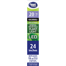 It is better to try this product before considering any other t8 bulbs. Great Value Led Light Bulb 8 Watts T8 T12 Grow Light Replacement Lamp G13 Base Non Dimmable Plant Light 24 Inches 1 Pack Walmart Com Walmart Com
