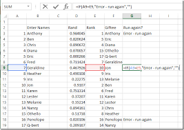 Build A Secret Santa Spreadsheet Spreadsheetsolving