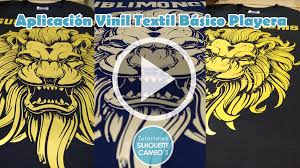 Te Mostramos El Proceso Con Tiempos Temperaturas Ademas De Planchado Para La Aplicacion Vinil Textil Con Un Diseno De Vinil Cor Vinil Textil Vinilos Textiles