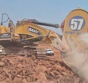 หัวหมู่ทะลวงดาน งานขุดหินทำทางรถไฟรางคู่ Sany 500H | ไจแอนท์ร็อค