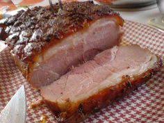 Gepokelter Schinkenkrustenbraten Rezept Rezept Krustenbraten Rezept Rezepte Schweinefleisch Rezepte Backofen