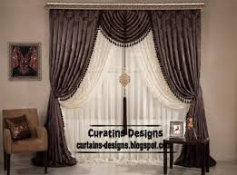 Unique Embossed Curtain Design Brown Embossed Curtain Curtains Curtain Designs Home Curtains