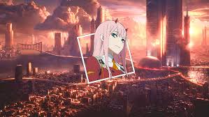 Anime Zero Two Darling In The Franxx Picture In Picture Hd Wallpaper In 2020 Darling In The Franxx Hd Anime Wallpapers Zero Two
