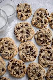 On low speed, beat the chocolate chips. Thick And Chewy Chocolate Chip Cookies Brown Eyed Baker