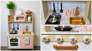 The ikea duktig kitchen is the perfect play kitchen for so many families because of it's compact and minimalist design. Diy Modern Ikea Play Kitchen Hack Youtube