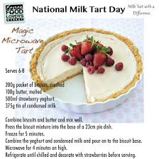 National Milktart Day Magic Microwave Tart Milk Tart With A Difference Ingredients 200g Packet Of Biscuits Crush Milk Tart Easy Desserts Microwave Baking