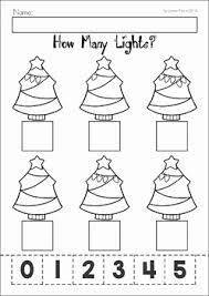 Preschool math worksheets and printable pdf handouts. Christmas Preschool No Prep Worksheets And Activities By Lavinia Pop