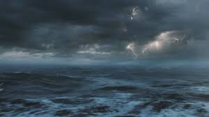 Thunderstorm At Sea Sounds For Sleeping Relaxing Thunder Rain Ocean Sea Lightning Ambience Youtube Rain And Thunder Relaxing Rain Sounds Thunderstorms