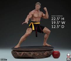 A course that does not worry the actor at all: Jean Claude Van Damme Shotokan Tribute Statue By Pop Culture Shock Bunker158 Com