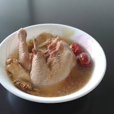 Chinese Chicken Herbal Soup Makanan Dan Minuman Makanan
