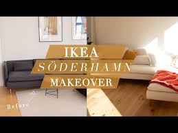 Ikea Soderhamn Sofa Makeover Review Bemz Bezug Pretty Pegs Beine Youtube