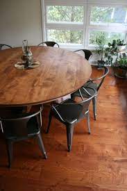 Maybe you would like to learn more about one of these? Large Round Dining Table Rustic Dining Room Chicago By Schaver Woodshop Houzz