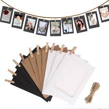 In essence, it's a small screen surrounded by a frame that can store and display digital photographs. 10 Pcs Combination Paper Frame With Clips And 2m Rope 3 4 5 6 7 Inch Wall Photo Frame Diy Hanging Picture Album Home Decoration Paper Frame Frames Diywall Photo Frame Aliexpress