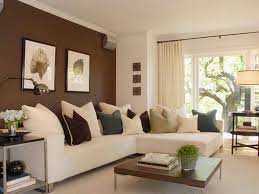 Paint Chocolate Accent Wall Over White Painted Walls And Ceilings With White Ivory Carpet Flo Accent Walls In Living Room Living Room Colors Living Room Color