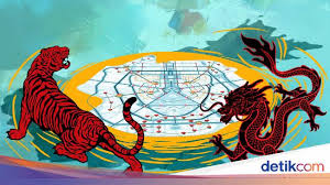 🐉🐅sketsa tutorial cara menggambar harimau melawan naga // tiger vs dragon sketch drawing🎨🐅🐉 🏼ini adalah sebuah video tutorial seni yakni sketsa belajar. Ibukota Baru Kota Itu Didera Naga Dan Harimau