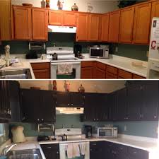 kitchen cabinet makeover before/after