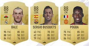 Here are real madrid's fifa 19 player ratings. Fifa 19 Ratings Players 40 31 Revealed And Include Paul Pogba Gareth Bale And Gianluigi Buffon Mirror Online