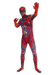 A reboot of the power rangers franchise encompassing film and tv continuity is coming from the creator of netflix's. Morphsuit Power Rangers Movie Rot Ganzkorperkostum Maskworld Com