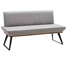 Sitzbank Mit Webstoff Bezug In Grau Online Kaufen Sitzbank Eiche Massiv Bank