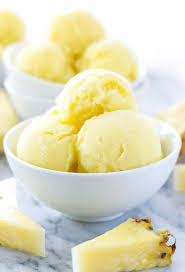 Happy Pina Colada Day We Re Celebrating With 23 Desserts Inspired By The Classic Cocktail Sorbet Recipes Gelato Recipe Pina Colada Sorbet Recipe