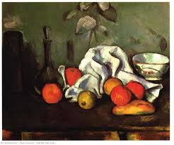 bodegón con frutas - Paul Cezanne | Wikioo.org – La Enciclopedia de las  Bellas Artes
