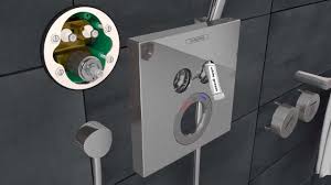 Hohe durchflussmenge für großen wasserspaß: Hansgrohe Showerselect Installation In A Renovated Bathroom Youtube