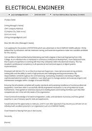 Sample electrical engineering cover letter. Download Sample Cover Letter Electrical Engineering Pdf File Read
