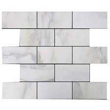 Its sophisticated and elegant appearance has graced beautiful homes for centuries. Buy Polished Calacatta Gold Italian Marble 3x6 Subway Tiles For Bathroom And Kitchen Walls Kitchen Backsplashes Online In Indonesia B01dax7ock