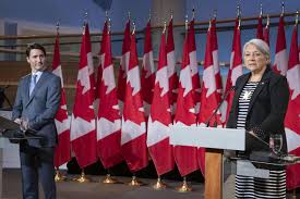 The queen has met virtually with mary simon, the next governor general of canada! Die Designierte Generalgouverneurin Mary Simon