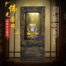 Similarly designed but different in pose and attire, they make a great match. Buy Living Room Entrance Lucky Buddha Water Fountain Humidifier Creative Home Decor Feng Shui Wheel Landing Waterscape Large Ornaments In Cheap Price On Alibaba Com